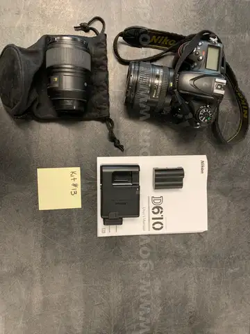 Nikon D610 camera
