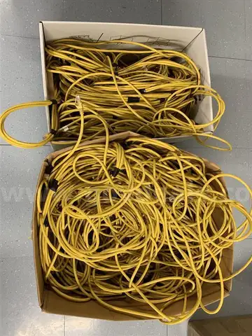 100ft Yellow Ethernet Cable - High Speed Network Cable