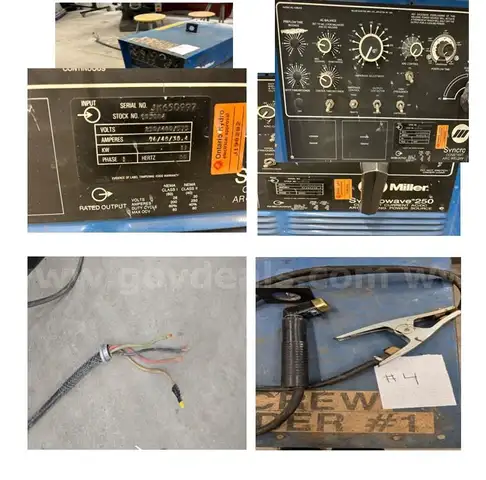 Miller Syncrowave 250 CC AC/DV Welder #4