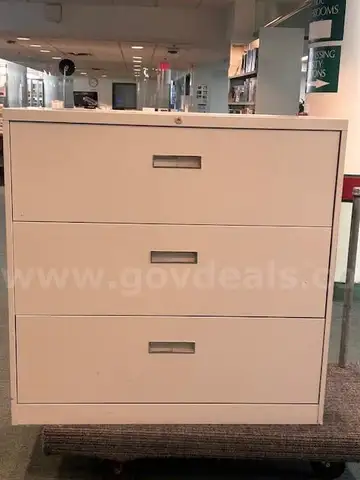 3-Drawer File Cabinet