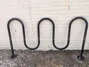 NEW 5 -loop Wave  Bike Rack