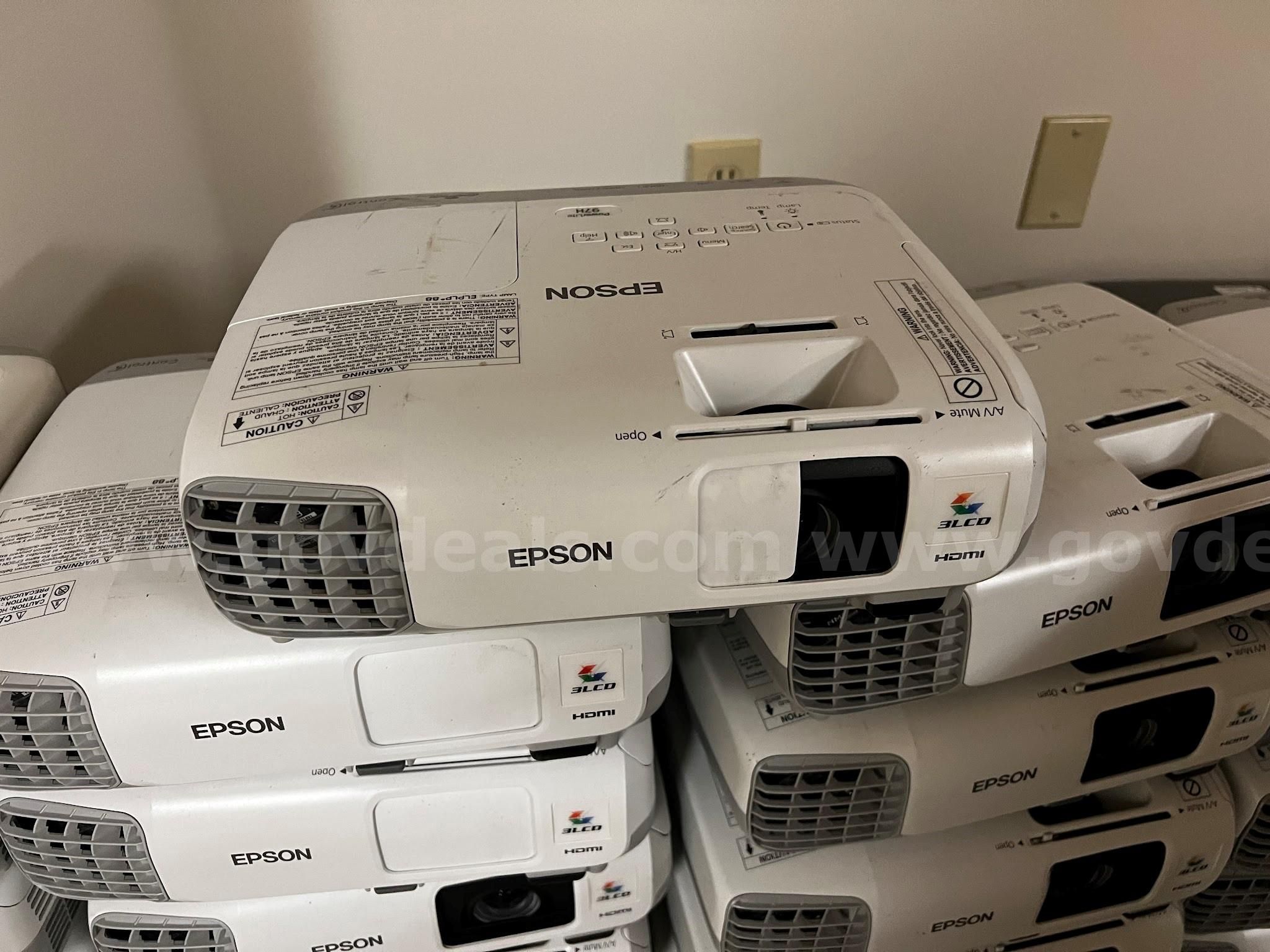 Epson Projector H688a x26 | GovDeals