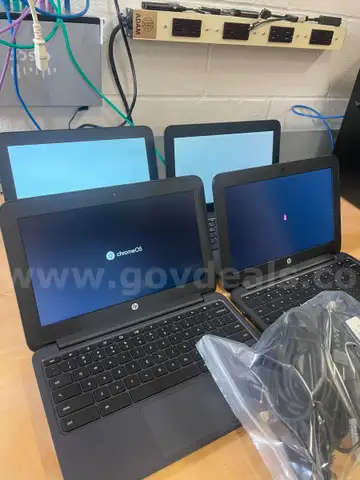 Lot of 6 HP Chromebook 11 G5&#x27;s