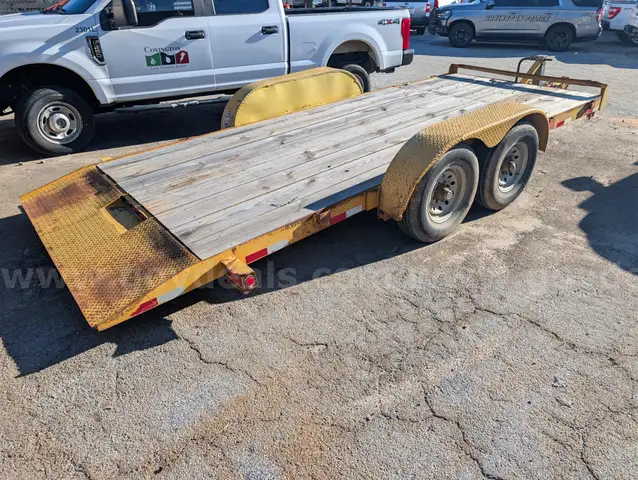 7FT X 18FT EQUIPMENT TRAILER