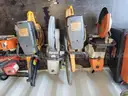 Lot of 4 Gas-Powered Cutoff Saws