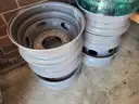 Lot of 6 wheels and caps for 2023 Ford F-450