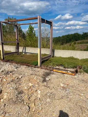 Metal I-beam Rack