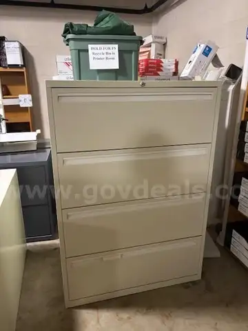 4-Drawer Lateral File Cabinet