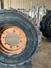 Tires off of Case 590 Super M Backhoe