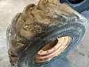 Tires off of Case 590 Super M Backhoe