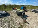 John Boat with Mercury 25hp Motor and Trailer