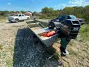 John Boat with Mercury 25hp Motor and Trailer
