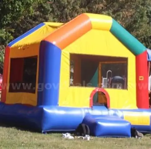 Bounce Castle Multi Colored