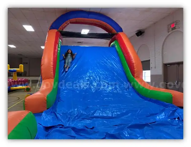 Giant Obstacle Bounce House Course