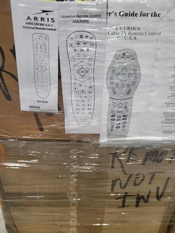 Universal Remotes-Approximately 890 remotes