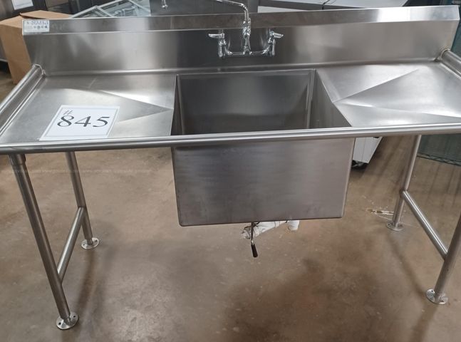 Stainless Steel prep sink | GovDeals