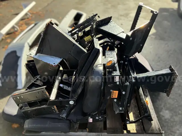 Utility Company Owned Surplus - Used Heavy-Duty Vehicle Seats &#x26; Bases