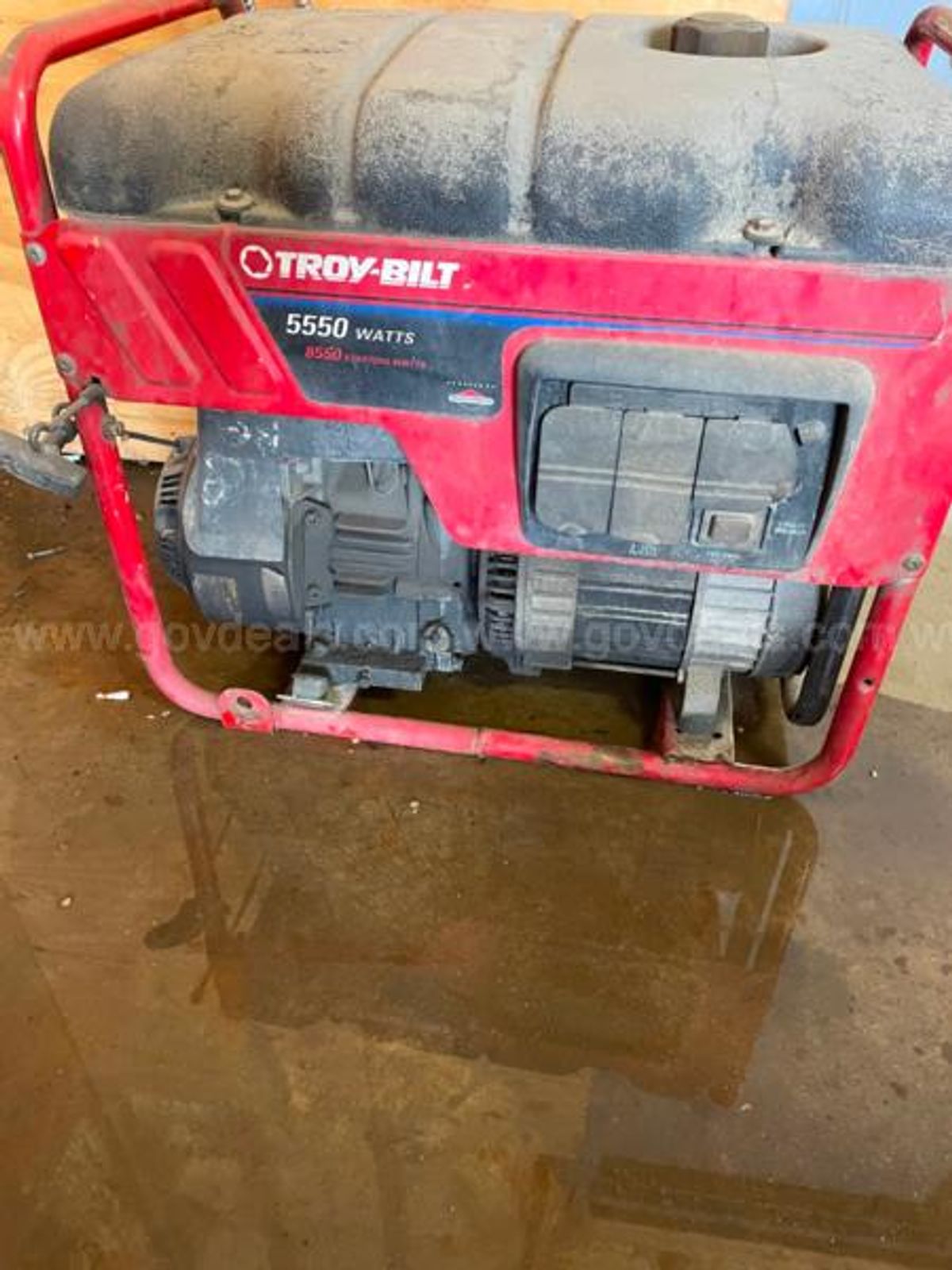 Troy Bilt 5550 Generator AllSurplus