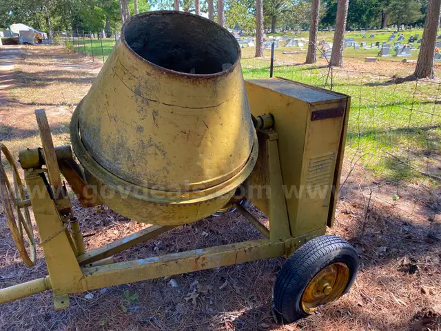 Hydraulic Concrete mixer