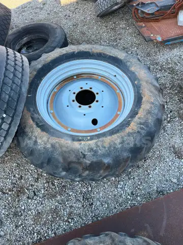 Tires and wheels