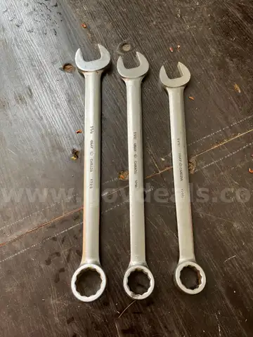 Lot of 3 Wrenches