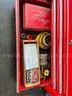 Uline Red Toolbox (Tools Included)