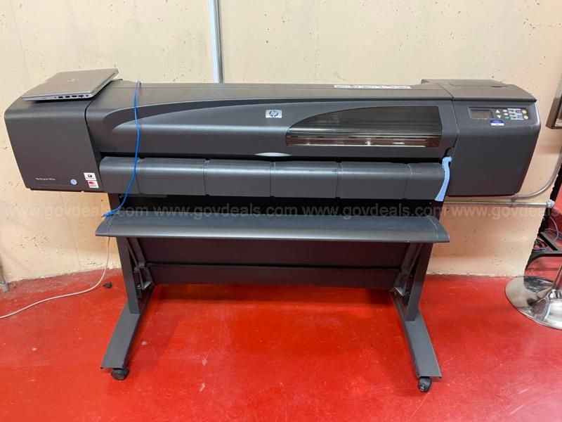 HP Designjet 800PS, 42 Inch Plotter | GovDeals