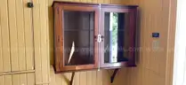 Wall-Mounted Glass Display Case