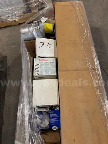Lot of Miscellaneous Truck Exhaust Components