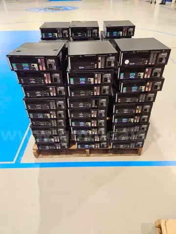 Lot of 78 Dell Optiplex Desktops - hard drives removed