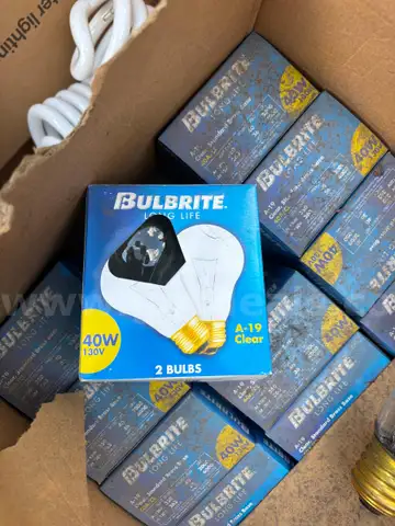 LOT of 1 Box of Bulbs