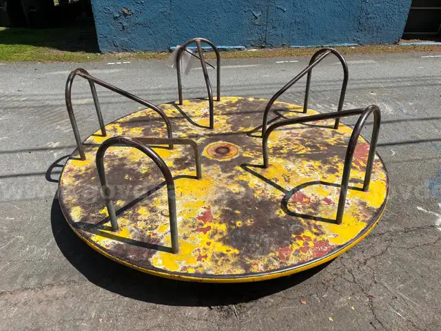 Playground Turntable (Spin Around)  SEE VIDEO!!