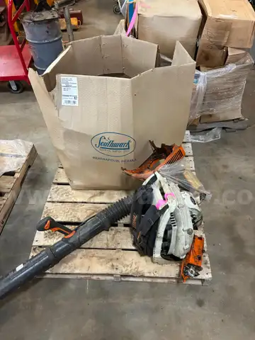 Stihl blower and miscellaneous pipe clamps