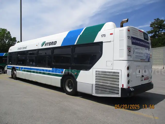 2011 New Flyer Hybrid Transit Bus