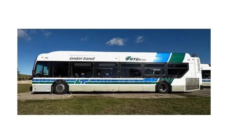 2011 New Flyer Hybrid Transit Bus