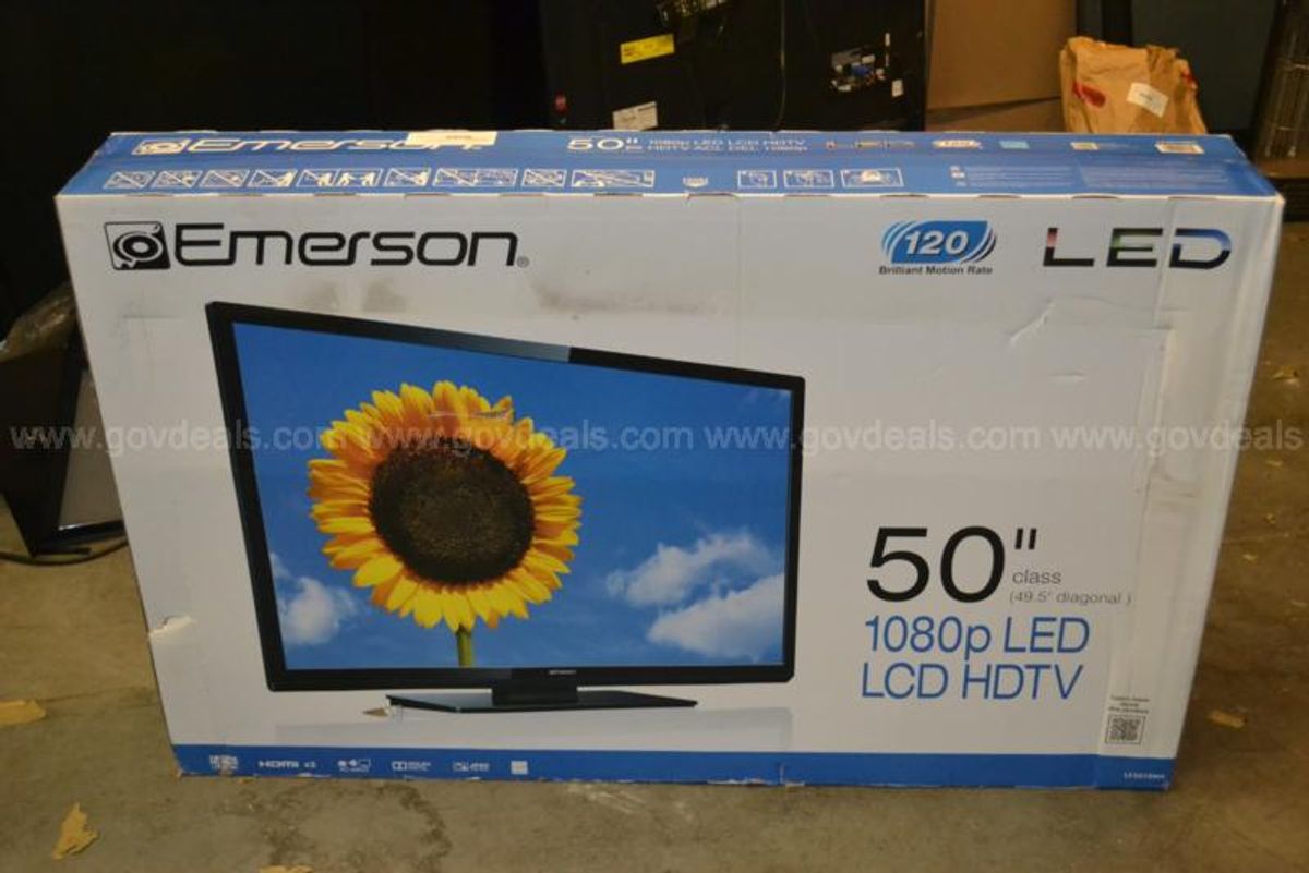 50" Emerson T.V CPD 16014093 GovDeals