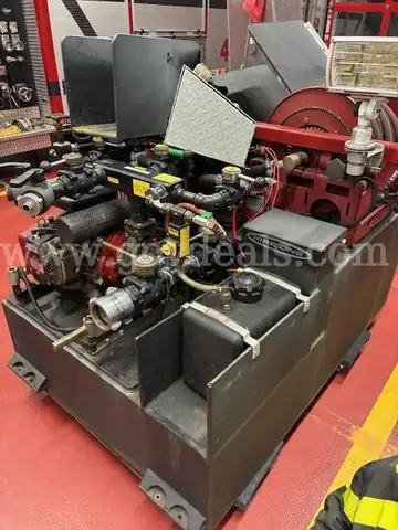 Brush Truck Fire Pump and Tank Skid Unit