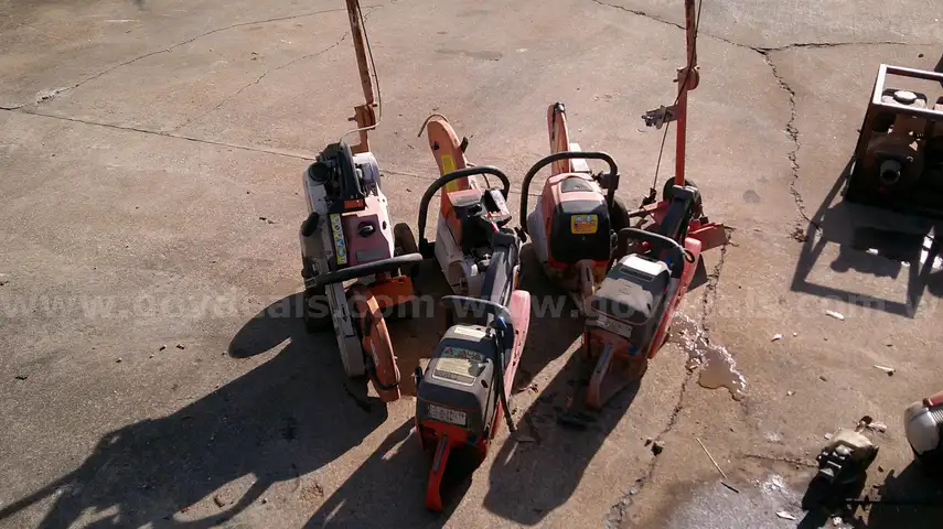 Misc Lot of Concrete Saws