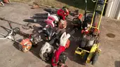 Misc Lot of edgers, blowers, weedeaters, and trimmers
