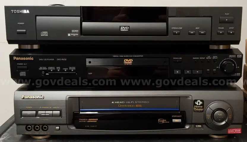 VHS/DVD Players &#x26; Misc. Equipment