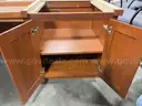 Custom Wood Office Desk (Approx. 10x6 ft)