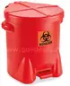 New/Unused Asset - 14Gal Biohazard Waste Can