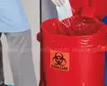 New/Unused Asset - 14Gal Biohazard Waste Can
