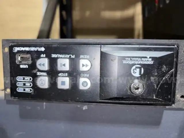 Asset ID #5286  16 recording units  L3 Mobile Vision FlashbackHD Police Car Dash