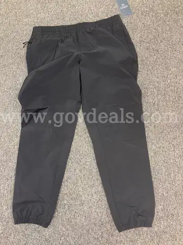 Asset ID# 5339  -  two pair&#x27;s of pants, two tops,  a pair of Crocks  black - All never worn