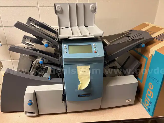 Asset ID 5347  RETIRED  Pitney Bowes DI425 Document Folder Inserting System PCN F3P3