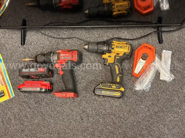 Asset ID# 5355 – Assorted Hand Tools and Cordless Drills