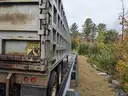 Recycling push out trailer approx 45 feet long