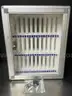 CELL PHONE STORAGE WALL MOUNT ALUMINUM LOCK BOX 30 Slots