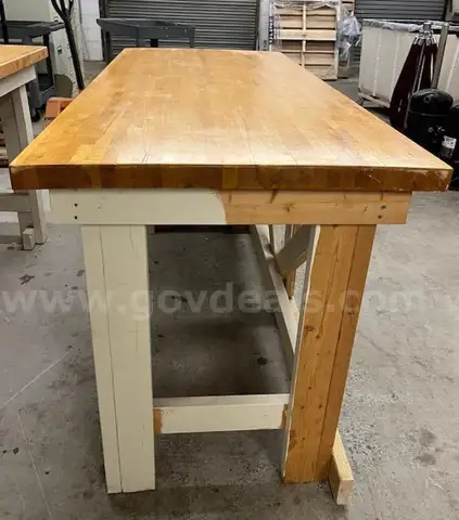 Butcher Block Table